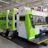 全自动纸箱刷源头工厂12NJC2印4双色纸箱开槽型模切机机纸箱加工