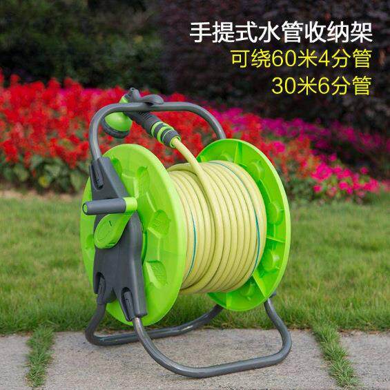 水管软管收纳架卷管器庭院浇花洗车水枪缠绕管器绞转盘管器水管架