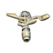 6分 DN25全铜摇臂草坪喷头%不可调全铜六分园林喷头%农用喷头