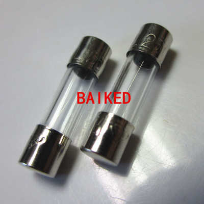 快断玻璃保险丝 FUSES 40mA 5X20mm L250V 40毫安 0.04A 保险丝管