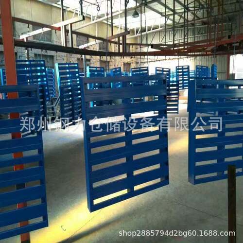 仓储托盘,重型货架钢制托盘金属货架托盘两面进叉可定尺寸