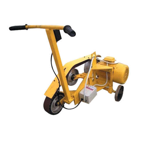 杭州西湖SEWO 手推式砂带机XH-34钢板平面焊缝麻点除锈打磨5.5KW