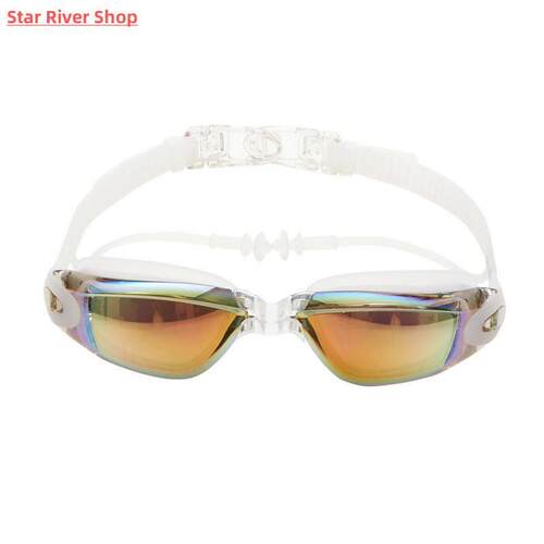 Optical Swimming Goggles Men Women Myopia Pool Earplug Profe