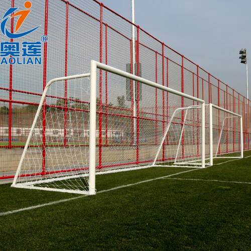 标准比赛移动式足球门11人制铝合金足球门可生产5人7人制足球门