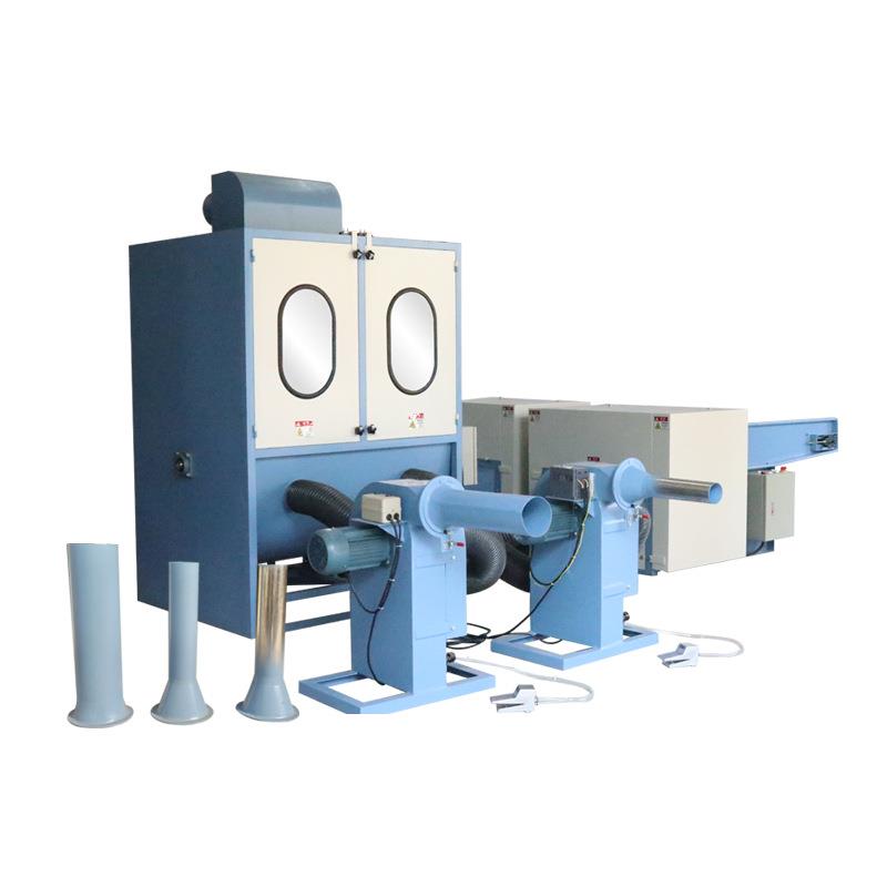 东莞厂家沙发充棉机碎海绵松棉混合沙发充包机混合多用途充棉机