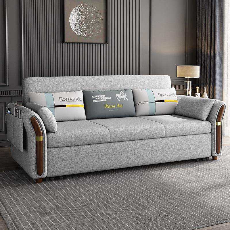 抽拉沙发床可折叠2025新款一体两用单双人客厅小户型网红款多功能