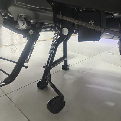 银钢迷你YG150-22K自动档摩托AT150改装配件驻车大立架大撑主支架