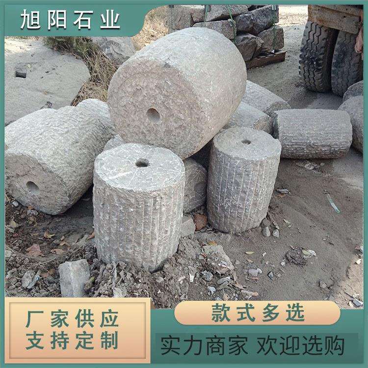 老石槽庭院装饰摆件仿古石雕 老旧石槽民俗老物件石臼石槽