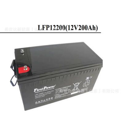 一电蓄电池LFP12200FirstPower铅酸免维护12V200AH基站备用电源