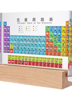 化学元素周期表初中实物装饰摆件