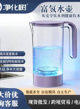 一键制氢水壶SPE电解技术3000ppb氢水壶大容量水素水壶富氢水壶