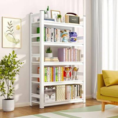 Steel floor to ceiling bookshelf for modern home study