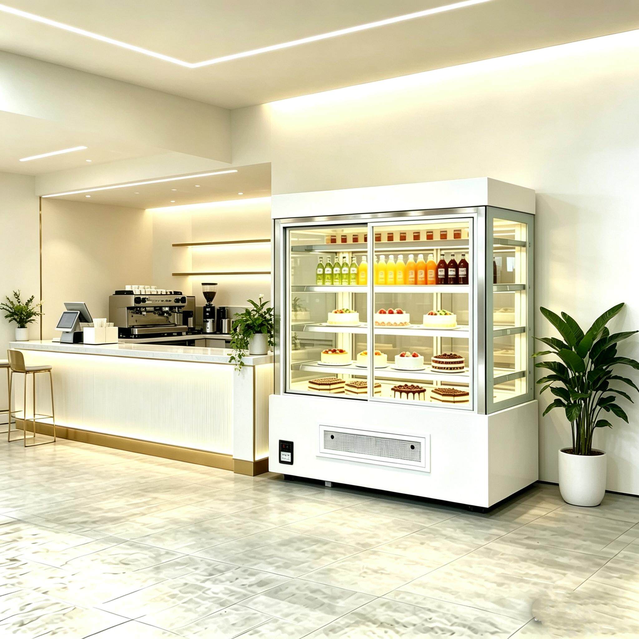 商用立式风冷蛋糕柜冷藏展示柜甜品西点保鲜柜奶茶店饮料柜