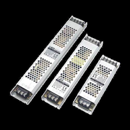 led超薄灯箱电源12v24v长条静音开关300w220v转12v灯条变压转换器