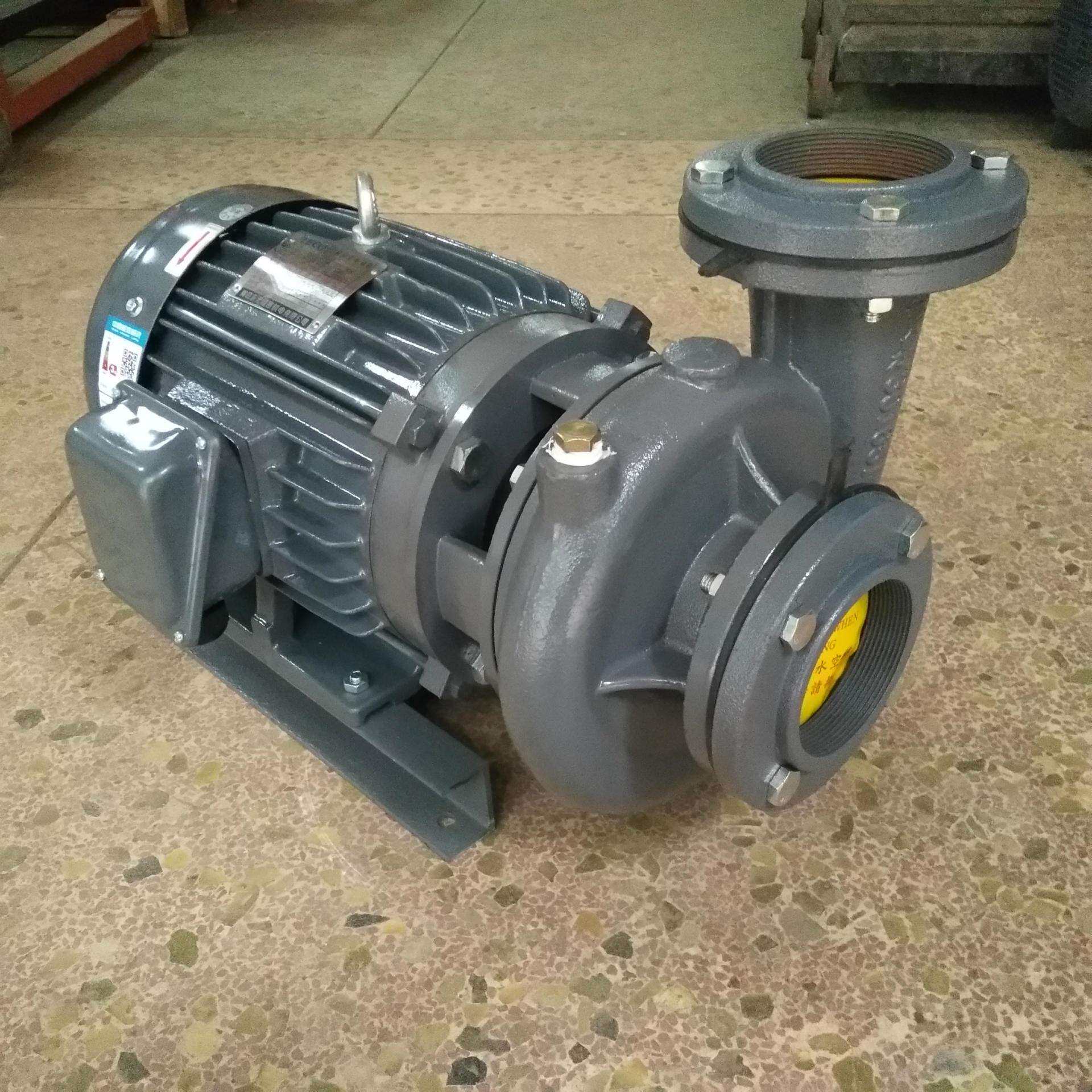 东莞台泉厂家供应东元TECO管道泵5HP 卧式3寸铸铁管道泵AEEF