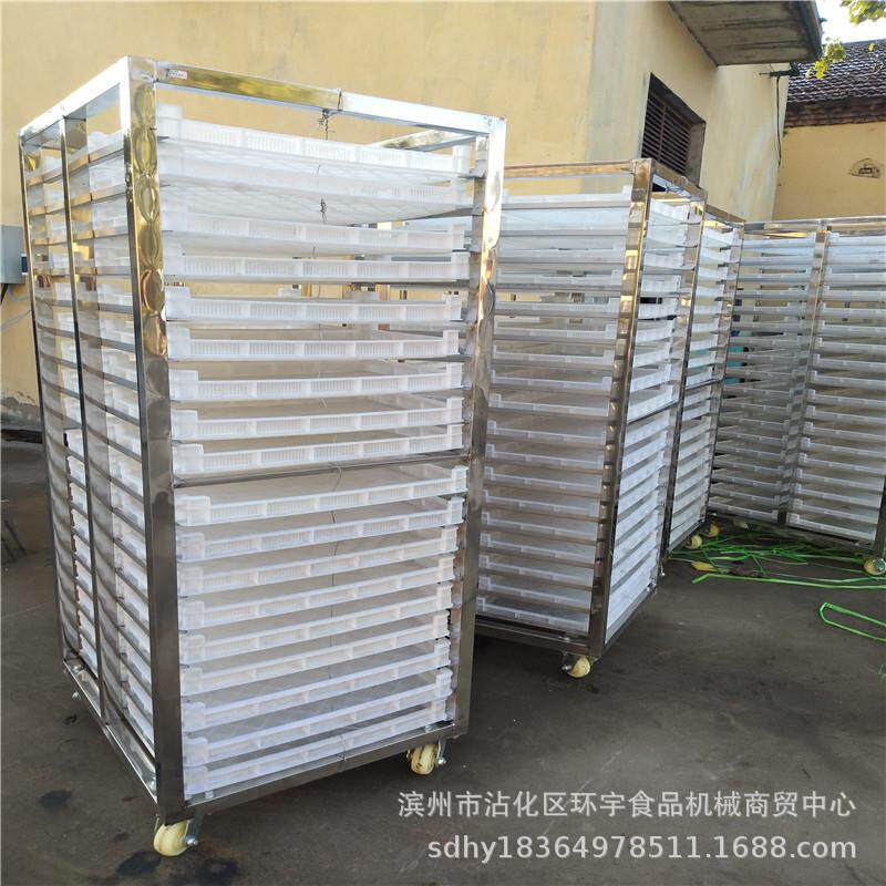 全钢馒头蒸房推车 商用蒸车烘干车 304材质商用不锈钢晾晒架子
