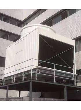 圆形逆流玻璃钢冷却塔 DBNL3-100T 凉水塔厂家 高温低噪声散热塔