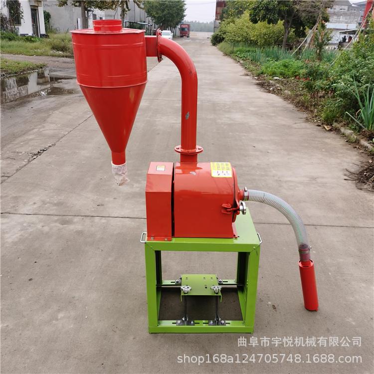 自吸式饲料粉碎机 齿爪式磨面机 家用粮食磨粉机