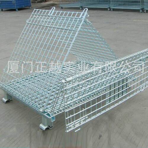 福建折叠移动仓储笼蝴蝶笼仓储笼厂家直销，异型定做