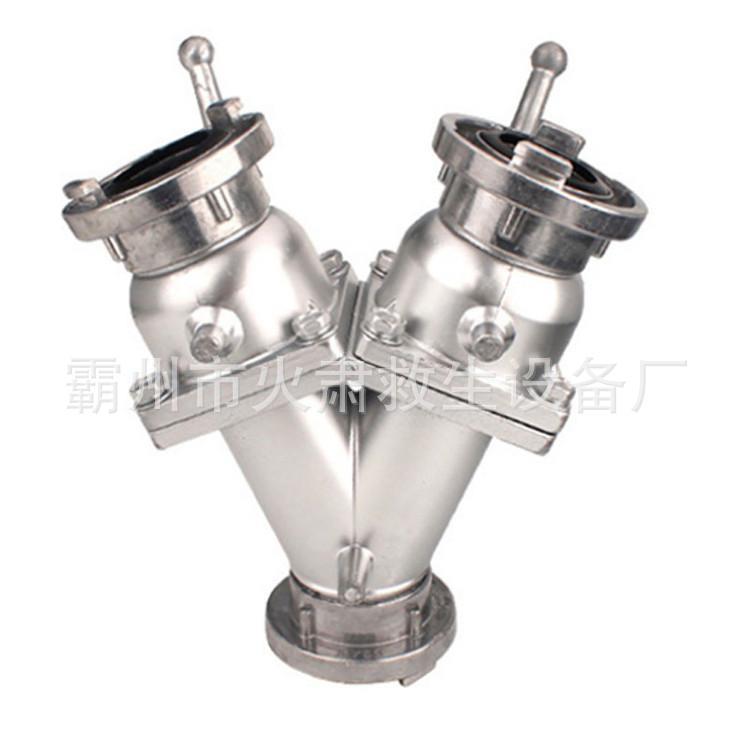 超轻中压分水器进水口搭配 3×65mm 出水口 压力强开启力小