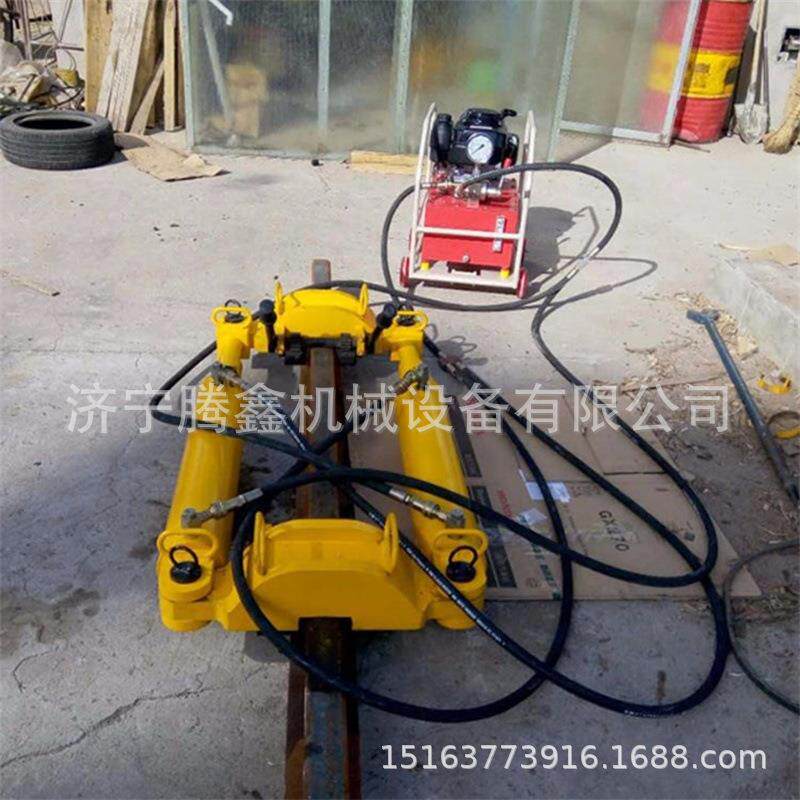 YLS-900液压钢轨拉伸机 线路成段调整轨缝工具 水平拉伸器