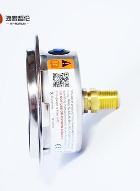 雅斯科ASHCROFT 638008A4G13LP0L600BR# 充油耐震波灯管压力表