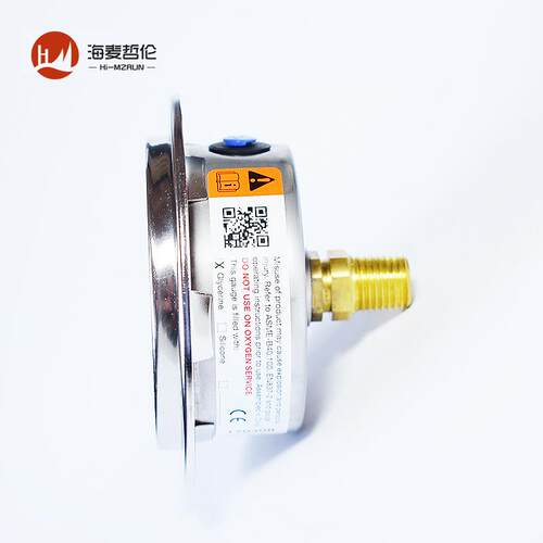 雅斯科ASHCROFT 638008A4G13LP0L600BR# 充油耐震波灯管压力表