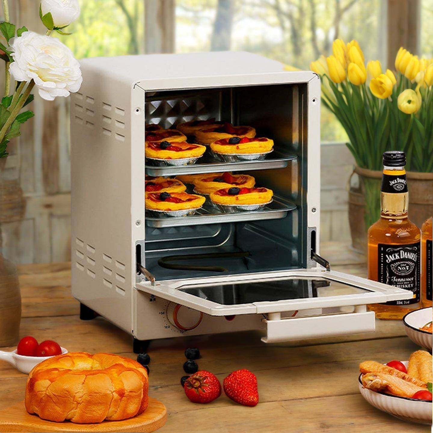 家用烘焙多功能空气烤箱15L大容量披萨面包3层烤炉电动油炸锅,纺织面料/辅料/配套,纺织机械配件,淘宝优惠券,粉丝福利购,淘宝优惠卷