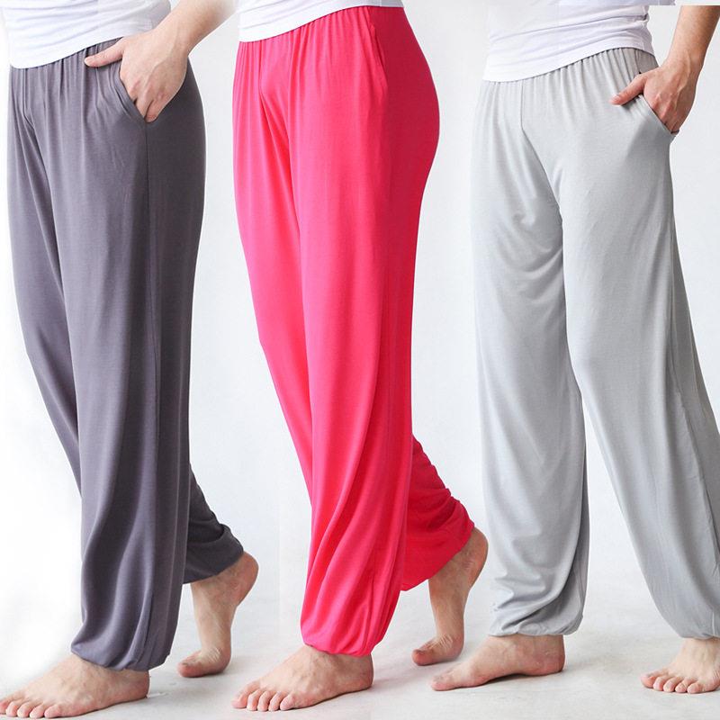 thewangs studioPant Elastic Waist Modal Yoga Pants Men Bagg图片