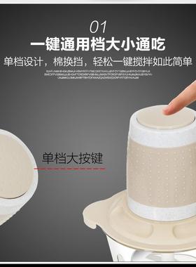 辣绞肉机家电动用小型碎肉器饺子馅打肉切剁UGD碎椒机搅肉末菜搅