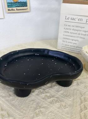 收纳摆件玄关门cx202302口钥匙托盘i家装s饰品首饰居盘客n厅摆设