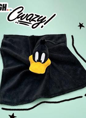 A-L0223Q送挂钩】乐一达菲水Daffy头鸭像擦通手巾可挂式吸卡通吸