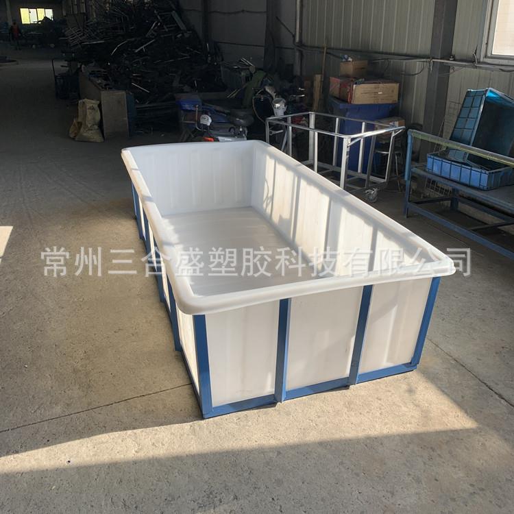加厚塑料箱水产养殖箱锦鲤养殖乌龟螃蟹养殖发酵腌制周转方形桶