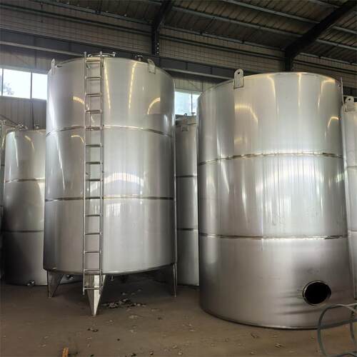 3吨不锈钢储罐单层密封果汁饮品水10吨不锈钢储罐立式液体储酒罐