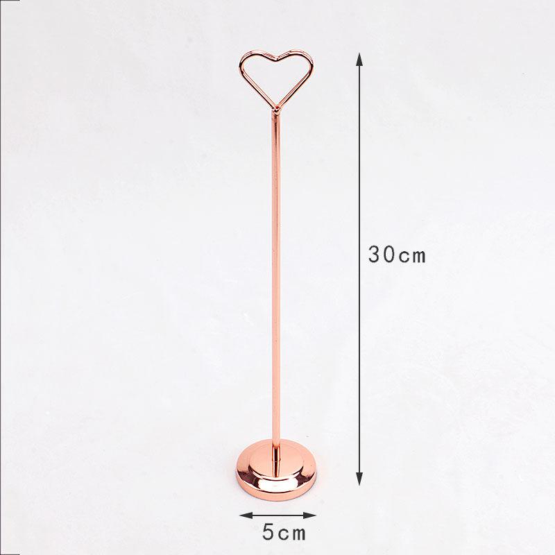 创意金属便签婚庆席位酒店席位卡