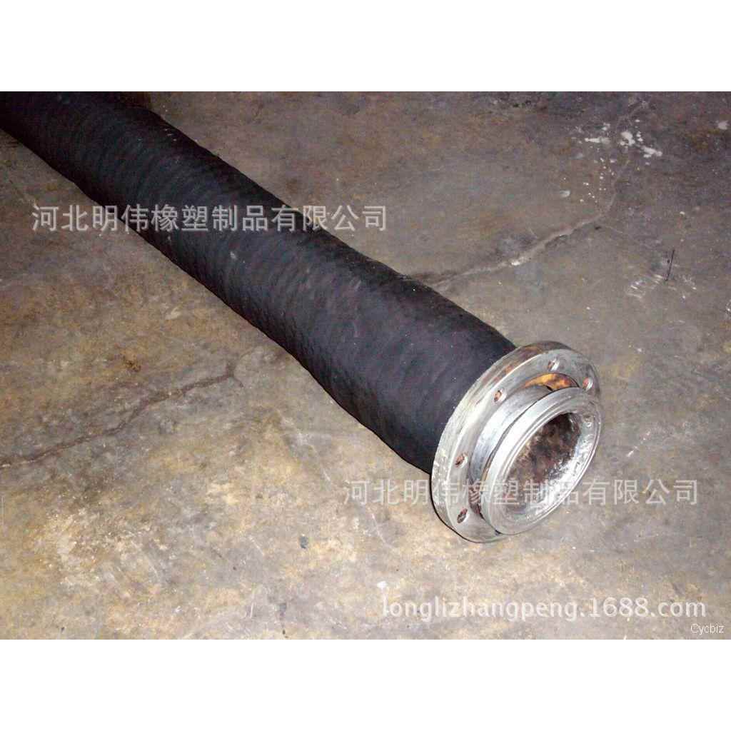 黑色橡胶高压耐磨工地排水泥浆管夹布黑胶管耐温夹布蒸汽胶管