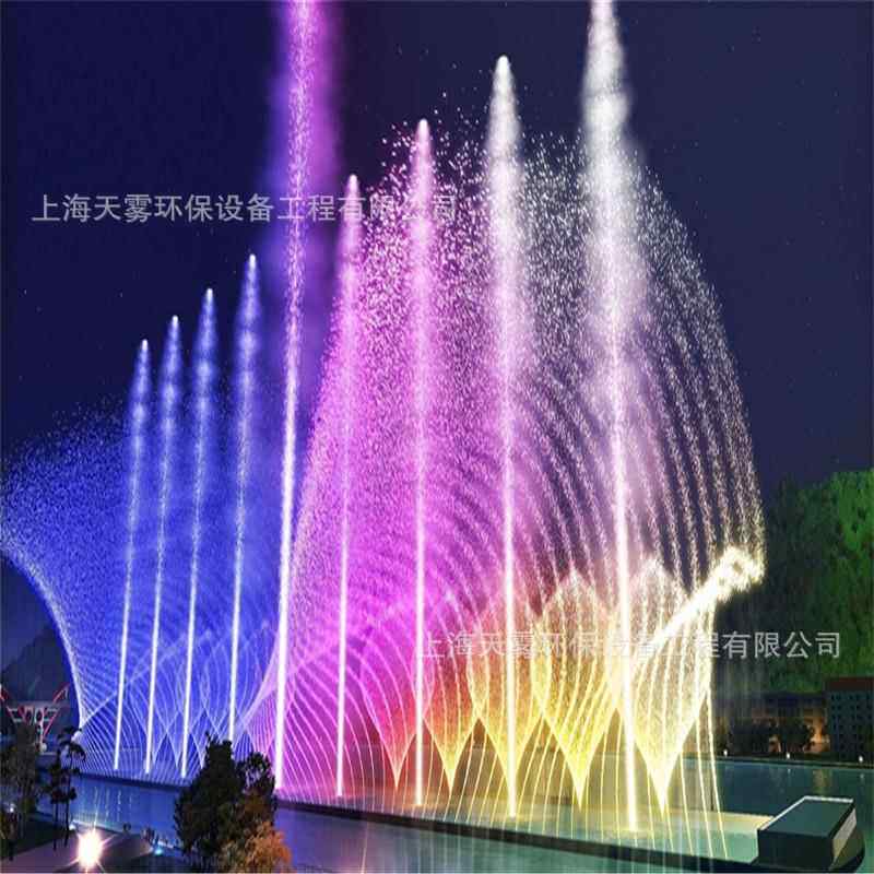 乐喷程316泉控设备灯光布瀑水景音水幕电影设备