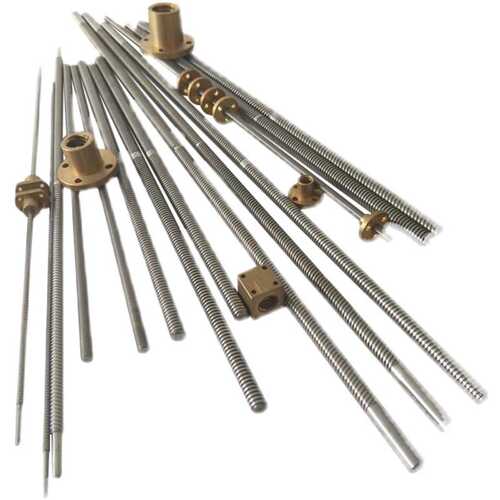 正反牙梯形丝杆螺母套装Tr10 12 16 20 25 2K8 0 6 40左右旋丝