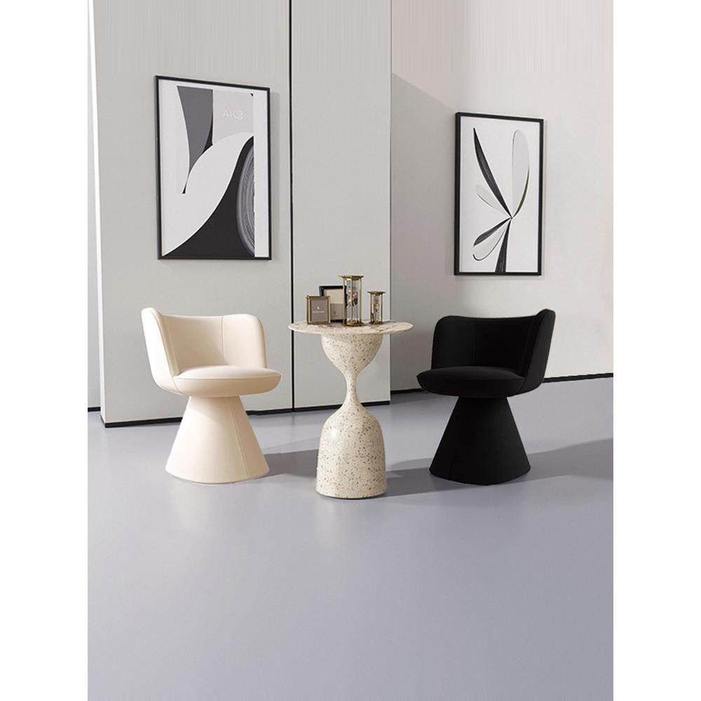 意式可旋转单人沙发椅美容院休闲洽谈桌椅组合酒店休息区接待餐椅,住宅家具,餐椅,淘宝优惠券,粉丝福利购,淘宝优惠卷