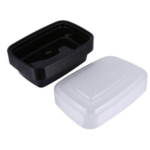 Lunchbox 10pcsset Meal Prep Container Plastic Food Prep Con