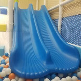 超长280滑梯配件塑料双单滑道淘气堡游乐设施配件儿童塑料滑梯