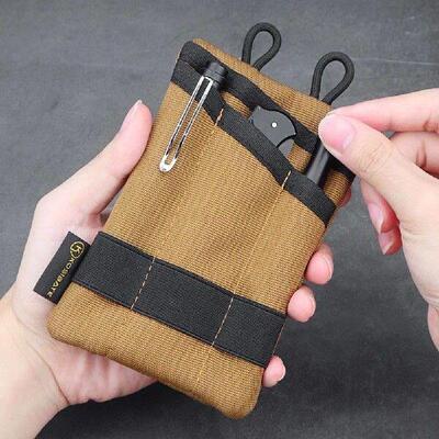 Compact Portable EDC Organizer Pouch for Outdoor Activities