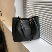 休闲学生上课包单肩通勤包 潮时尚 韩版 质感大容量托特包女新款