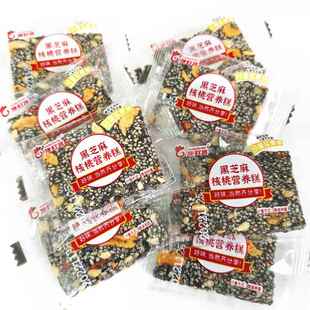 康欧客黑芝麻红枣核桃营养糕开袋即食独立小包装仁片饼球老式切糕