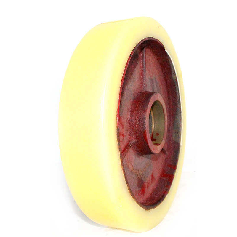 厂家直供10寸平板加厚铸铁铁芯尼龙轮工业万向推车单轮工具车脚轮,标准件/零部件/工业耗材,脚轮,淘宝优惠券,粉丝福利购,淘宝优惠卷