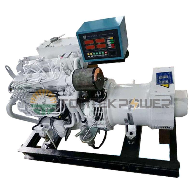 20k潍柴船用柴油发电机组小功C率船S舶电机组C发TRL船检斯坦福电