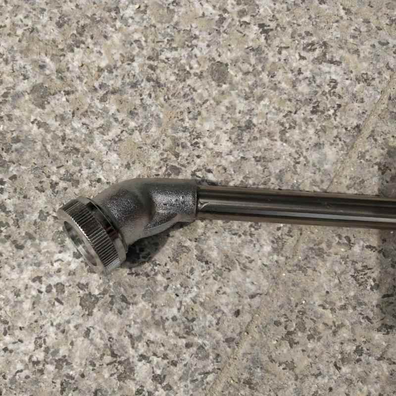 N19进口弯头喷枪 高压农用三缸柱塞泵喷雾器打药机可调雾化喷头