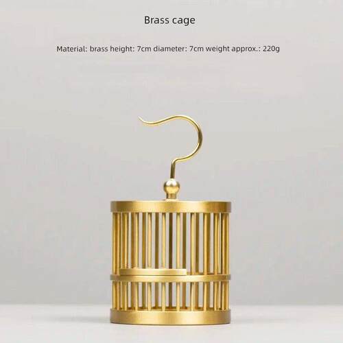 采购产品黄铜笼子装饰品，高端的断头台笼子收集，老式的鸟笼，断