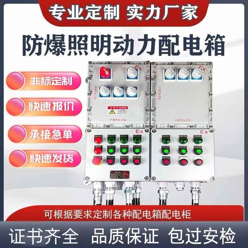 防爆配电箱照明动力配电柜防爆接线箱监控箱控制柜强电接线检修箱