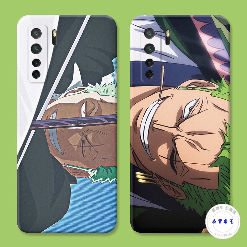 适用于海贼王索隆华为nova7pro手机壳10se麦芒11日系9